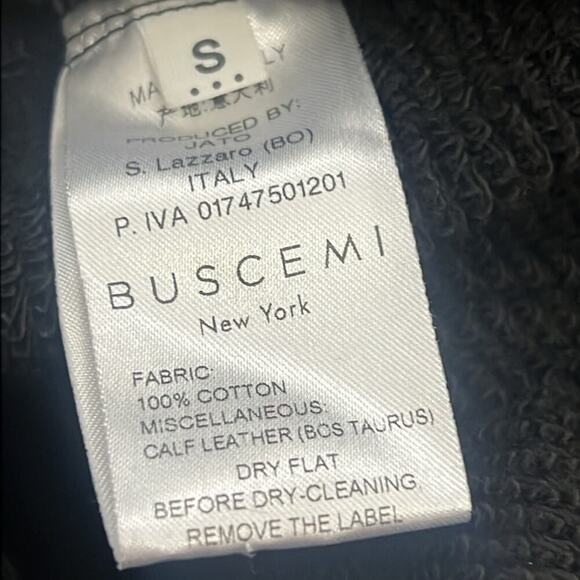 BUSCEMI NEWYORK COLORBLOCK PANELLED TRACK TROUSER SIZE S‎ - Picture 5 of 14